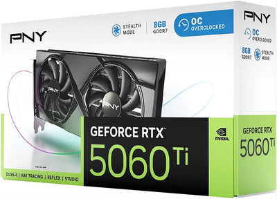 PNY NVIDIA RTX 5060 TI dual fan 8GB