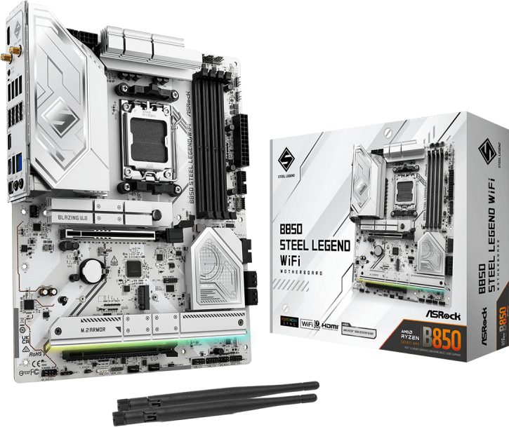 ASROCK B850 Steel Legend 90MXBQS0-A0YAYAZ WIFI