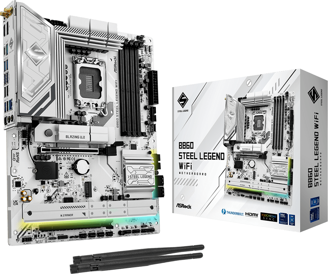 ASROCK B860 Steel Legend 90-MXBE90-A0LAYAZ WIFI