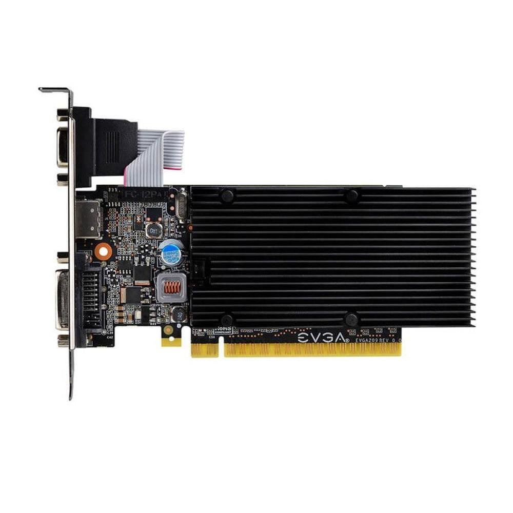 EVGA TV GEFORCE GT210 1GB DDR3 PCIE2.0 16X DVI+VGA+HDMI LP 01G-P3-1313-KR
