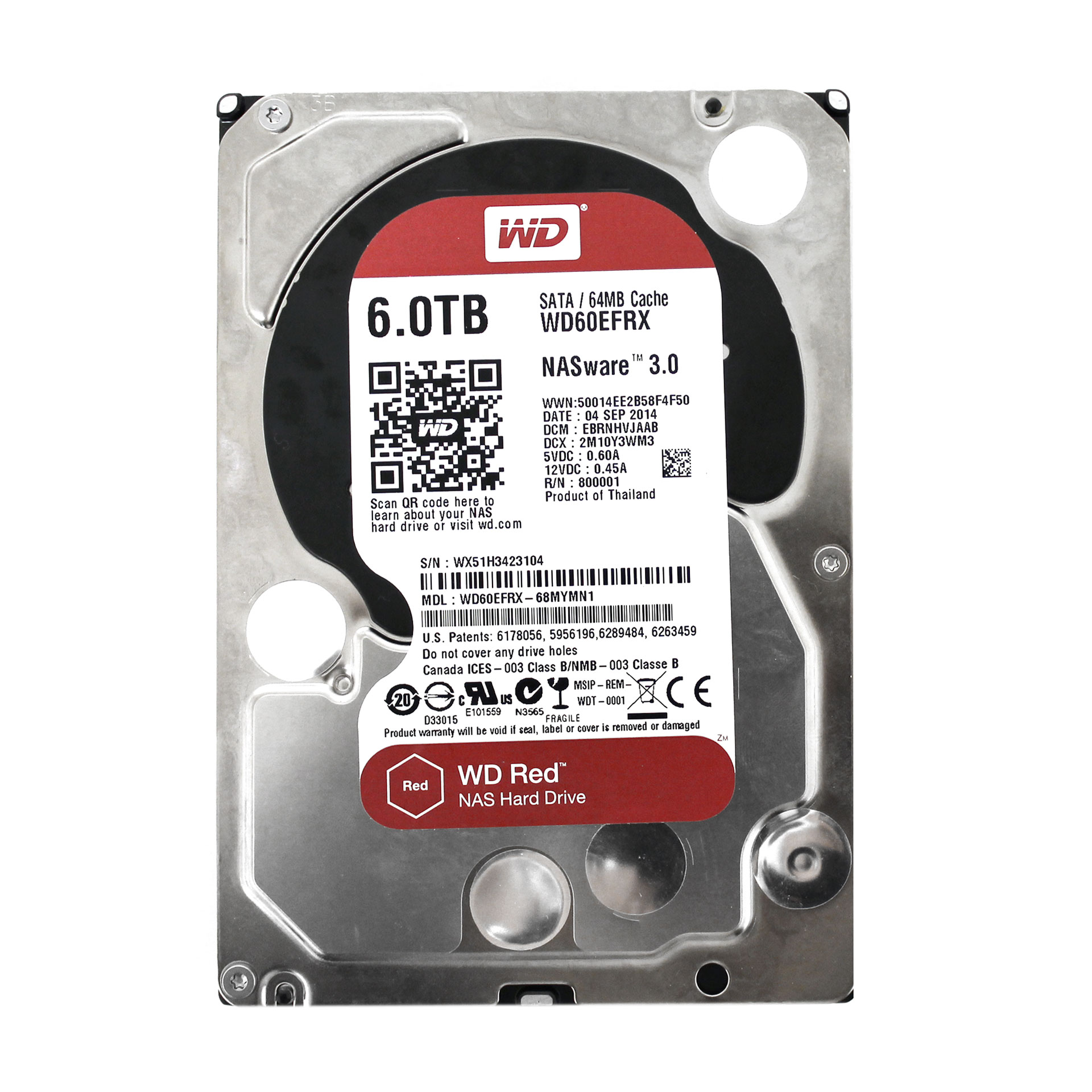 W.Digital Red 3.5" 6TB