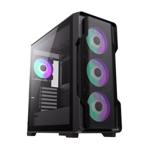 GAMEMAX Gabinete Siege Black