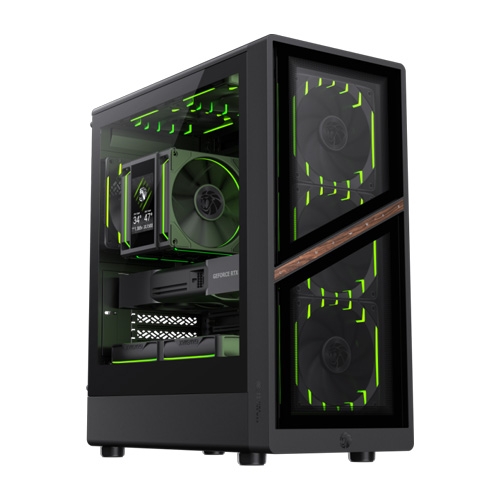 GAMEMAX Gabinete Aeris 330 Black