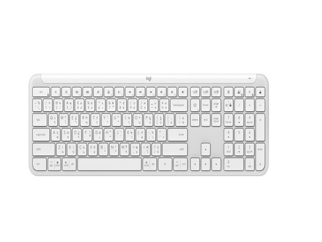 Logitech Signature Slim K950 - Keyboard - Spanish - Off white