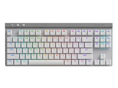 Logitech - Keyboard - Wireless - white - G515 LIGHTSPEED TKL
