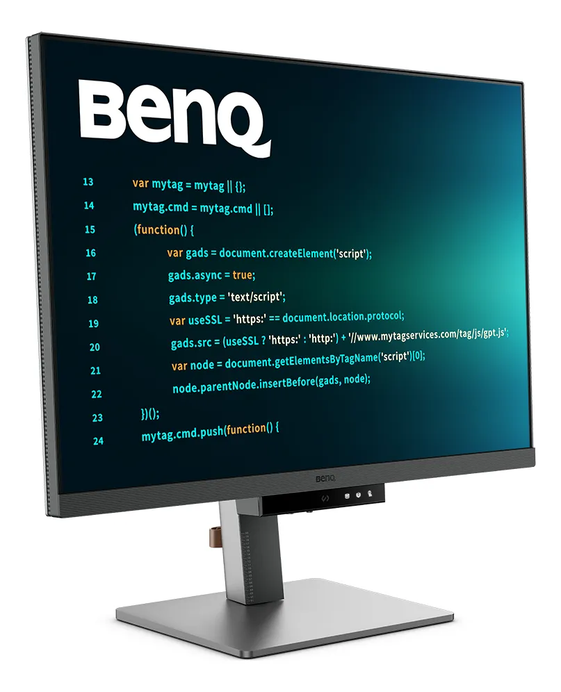 Monitor para programación BenQ RD280U 28" 4K+ con retroiluminación MoonHalo