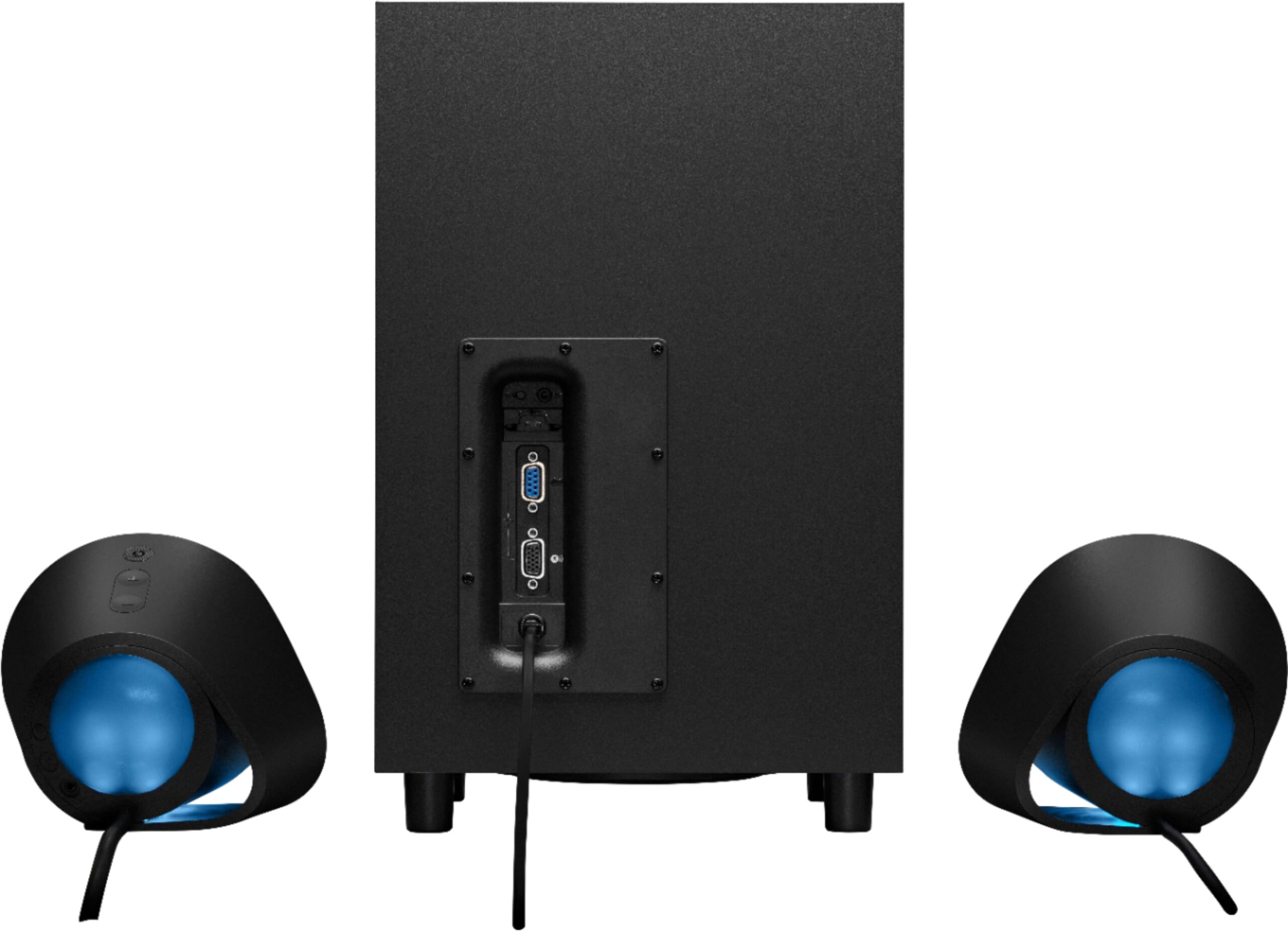 Logitech G560 - Sistema de altavoces - para PC - canal 2.1 - inalámbrico - Bluetooth - USB - 120 vatios (Total)
