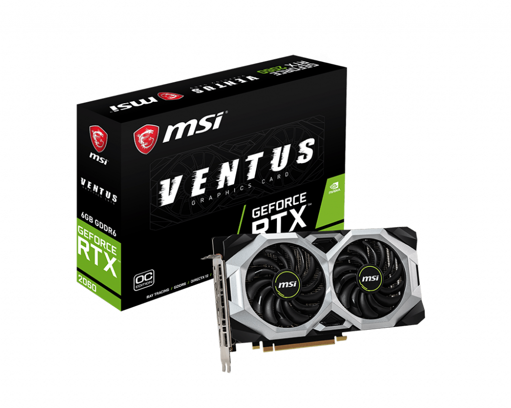 MSI GeForce RTX 2060 Ventus 6GB (Seminueva)