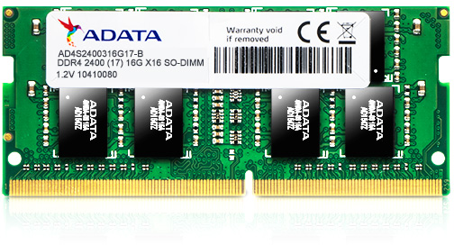 ADATA 8GB DDR4 2400 MHz SO-DIMM – Reacondicionada, Garantía 1 año (AD4S2400W8G17-S)