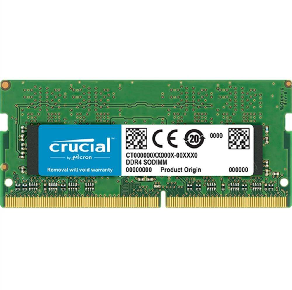 Crucial 8GB DDR4 2666 MHz SO-DIMM – Reacondicionada, Garantía 1 año (CT8G4SFRA266)